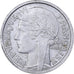 France, 2 Francs, Morlon, 1948, Paris, Aluminum, AU(50-53)