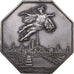 France, Token, Chambre de Commerce de Rouen, 1802, Silver, Lecomte, AU(55-58)