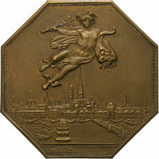 Francia, ficha, Chambre de Commerce de Rouen, 1802, Bronzo, Lecomte, BB