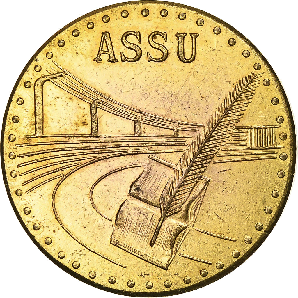 França, Token, Récompense Scolaire, ASSU, Latão, AU(50-53)