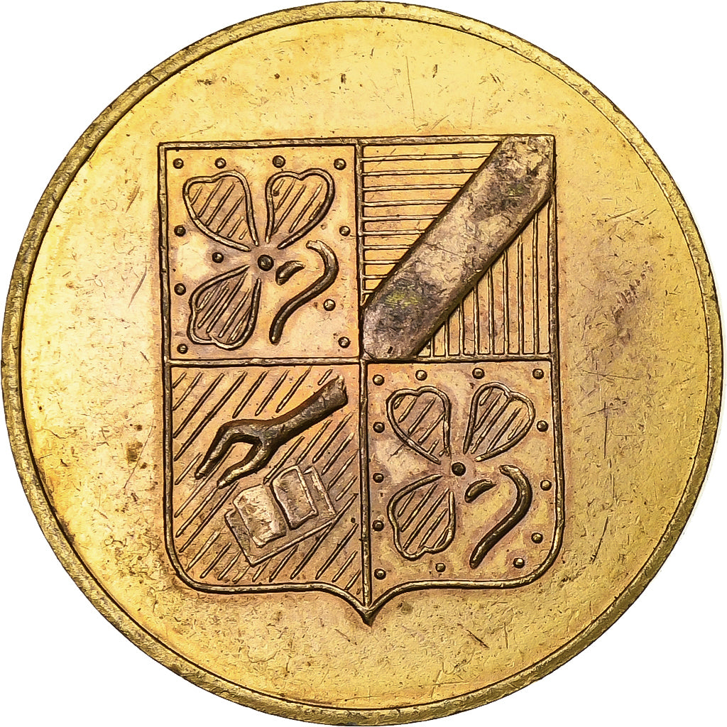 França, Token, Récompense Scolaire, ASSU, Latão, AU(50-53)