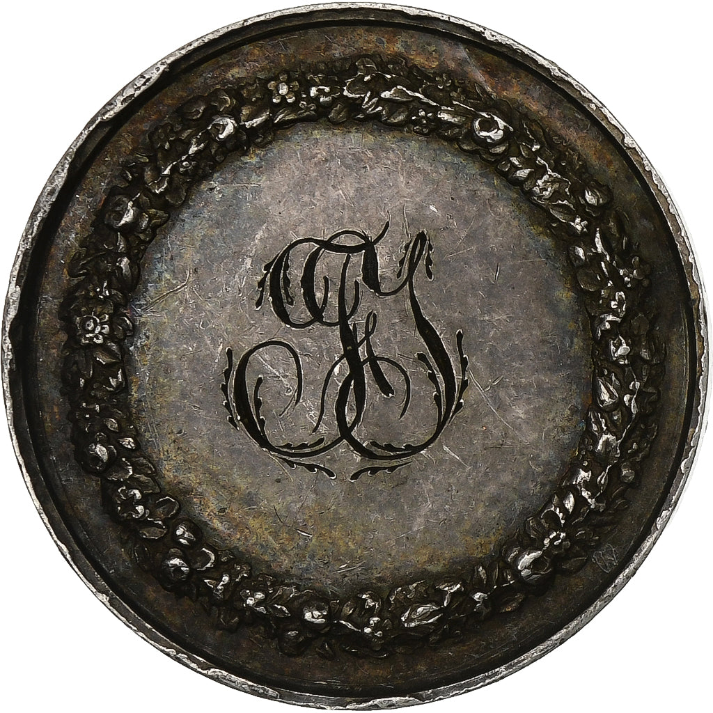 Frankreich, Medaille, Noces, Mariage, Religion, Silber, SS+