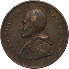 Vatican, Medal, Le Pape Léon XIII, Rome, Copper, VF(30-35)