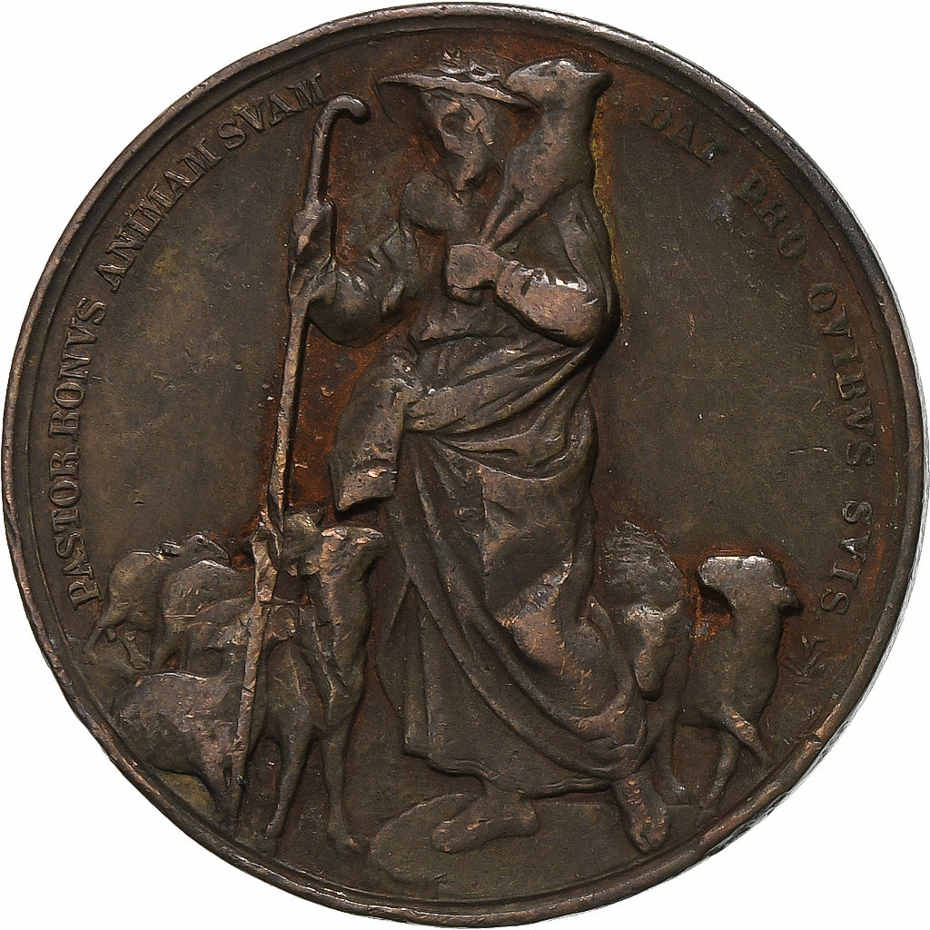 Vatican, Medal, Le Pape Léon XIII, Rome, Copper, VF(30-35)