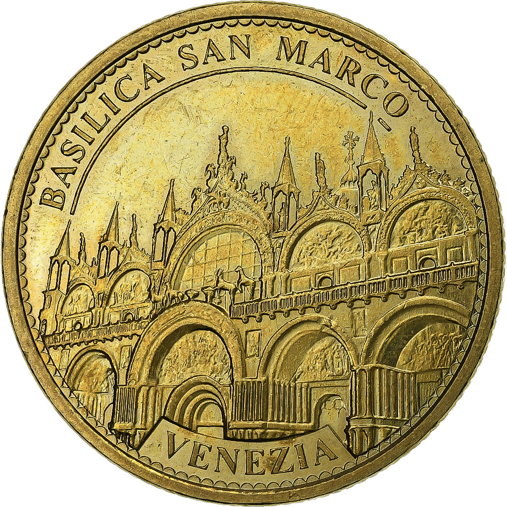 Italie, Jeton, Basilica Di San Marco, Venezia, Aluminium, SUP