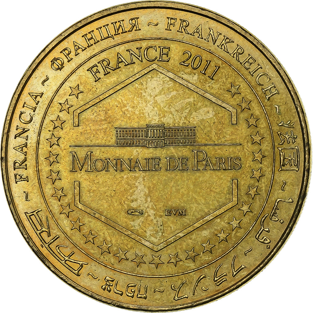 France, Jeton, Rouffignac - La grotte n°5, 2011, Cupro-nickel Aluminium, TTB