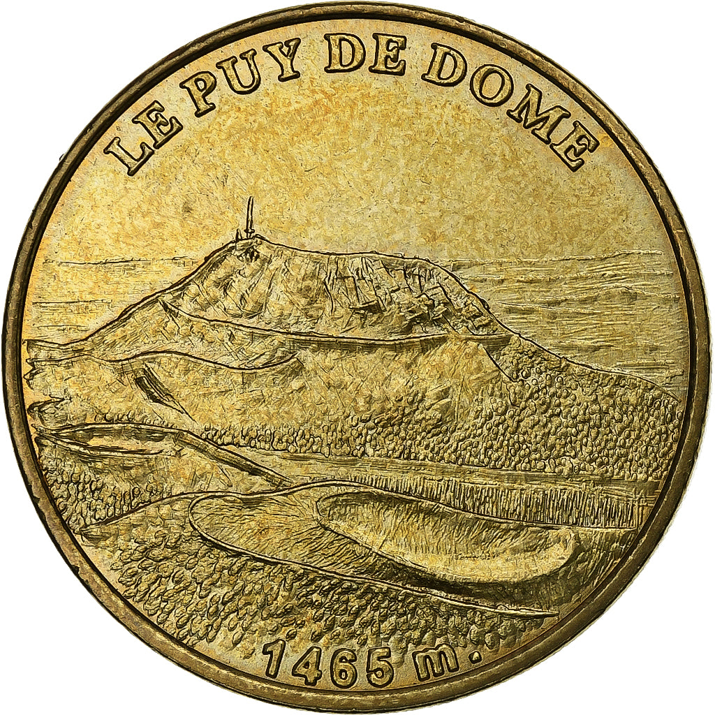 Francja, Token, Clermont-ferrand -  Le Puy de Dôme n°2, 2005, Miedzionikiel