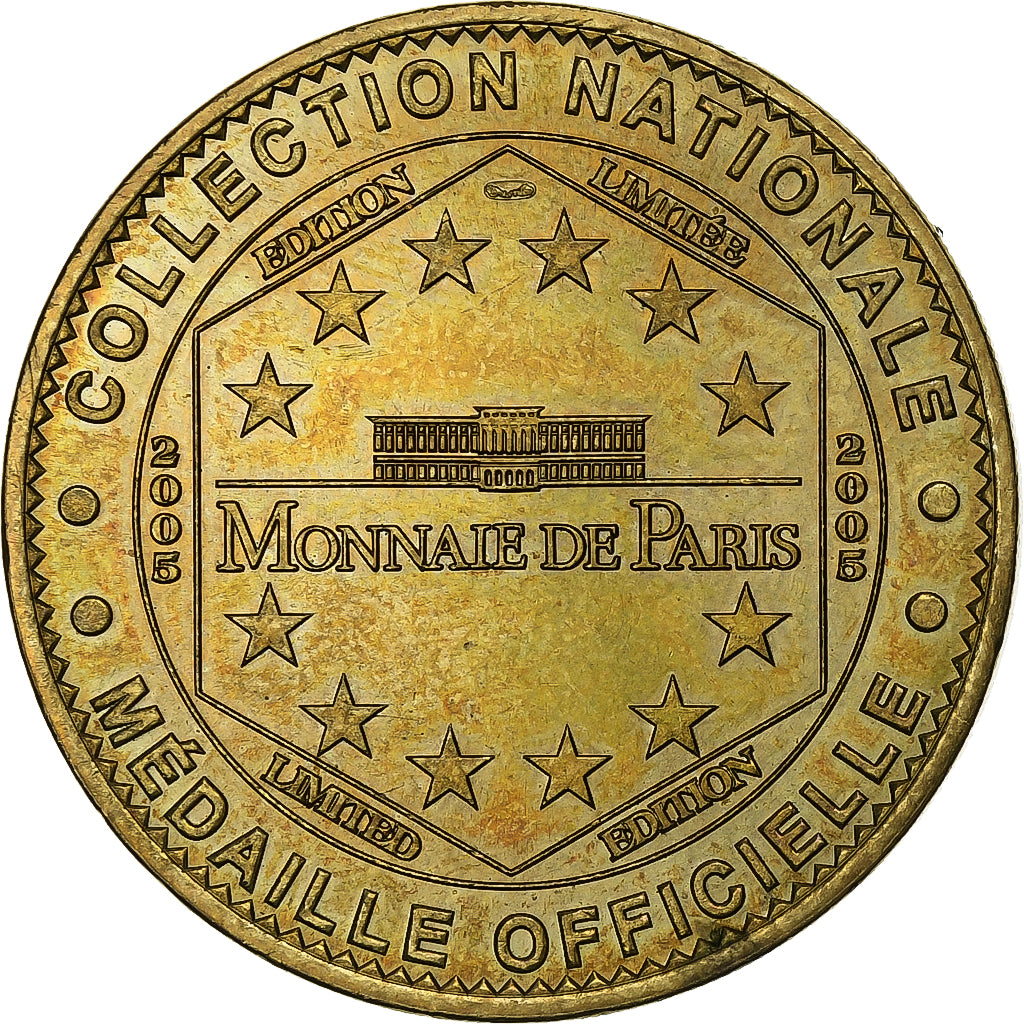 Francja, Token, Clermont-ferrand -  Le Puy de Dôme n°2, 2005, Miedzionikiel