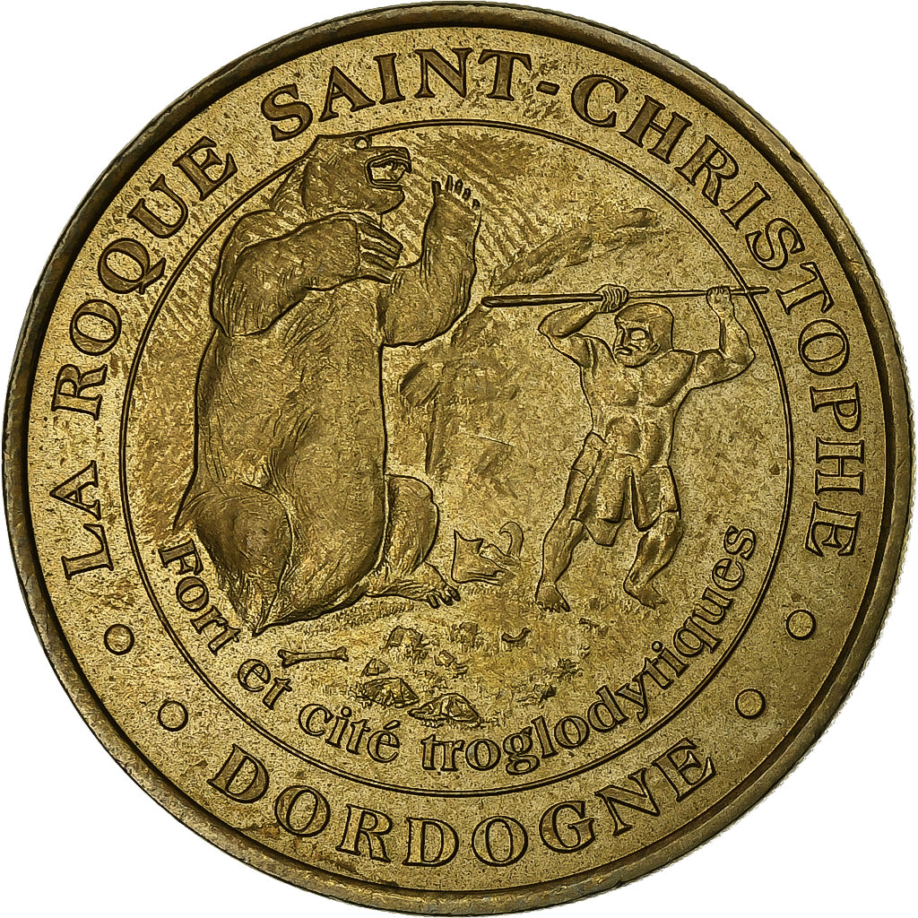 Frankreich, betaalpenning, Peyzac-le- Moustier - La Roque St Christophe, 2003