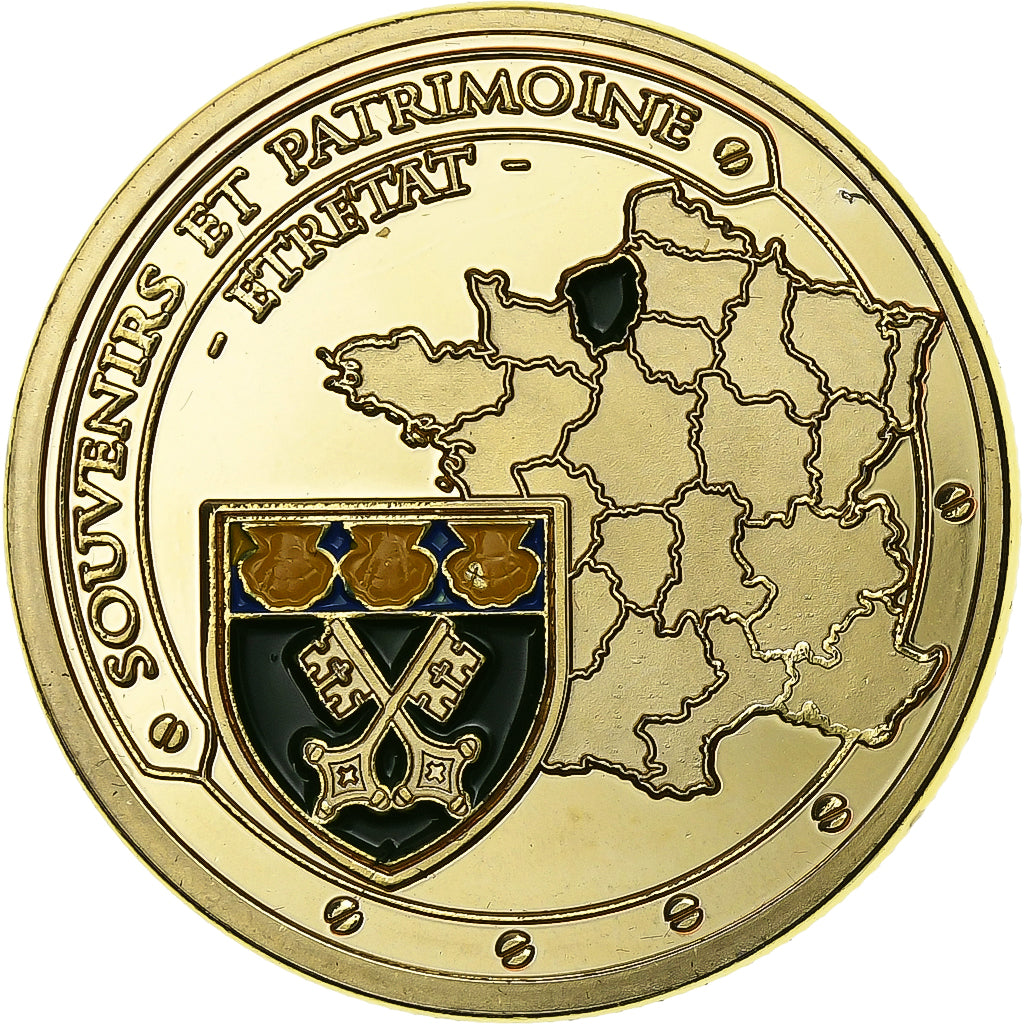 France, Jeton, Etretat -  Les Falaises, Cupro-nickel Aluminium, SUP, Souvenirs