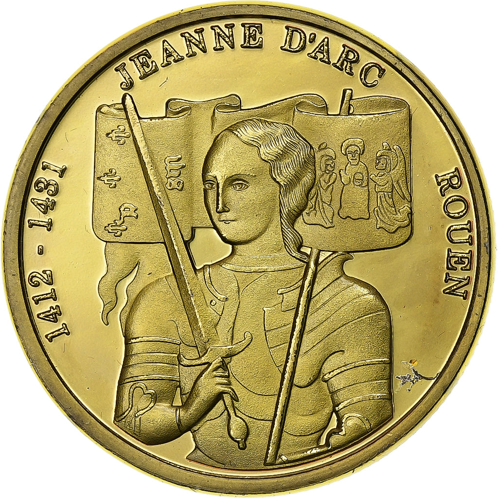 France, Token, Rouen - Jeanne d'Arc, Copper-nickel Aluminium, Souvenirs et