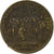 France, Token, Sacre de Louis XV à Reims, 1723, Brass, AU(50-53)