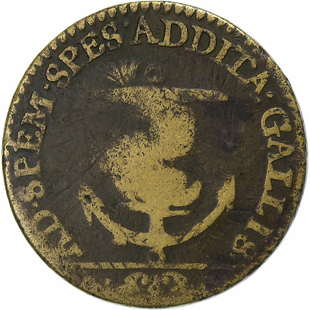 Francia, ficha, Louis XIII, Ardennes, Fabrique de Jetons de Sedan, 1643, Ottone