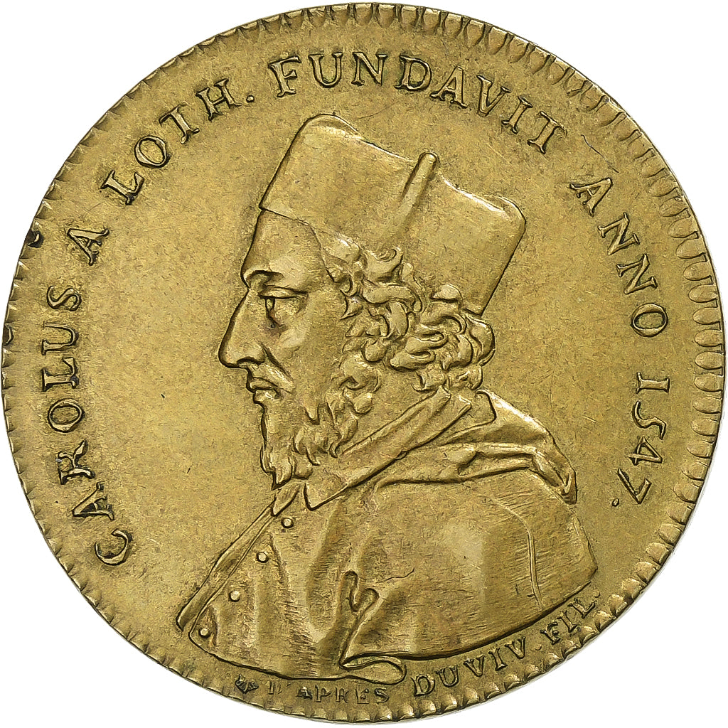 Frankreich, betaalpenning, Champagne Ardennes, Université de Reims, 1756