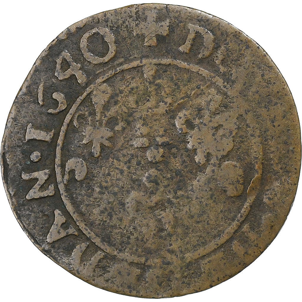 France, Ardennes, Fréd-Maurice de La Tour, Double De Sedan, 1640, Sedan