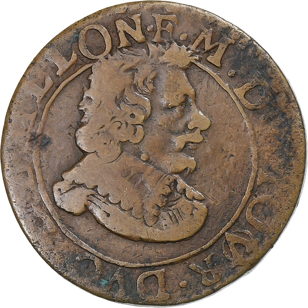 Frankreich, Ardennes, Fréd-Maurice de La Tour, Double De Sedan, 1639, Sedan