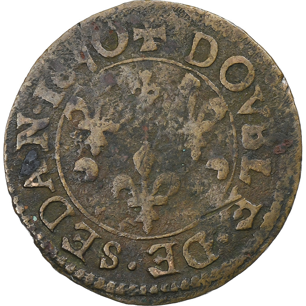 Frankrijk, Ardennes, Fréd-Maurice de La Tour, Double De Sedan, 1640, Sedan