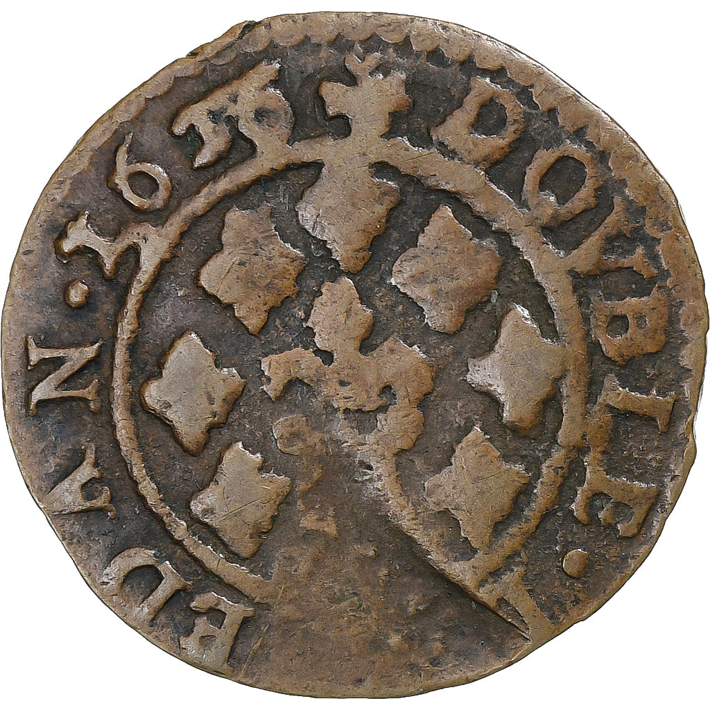 Frankrijk, Ardennes, Fréd-Maurice de La Tour, Double De Sedan, 1636, Sedan