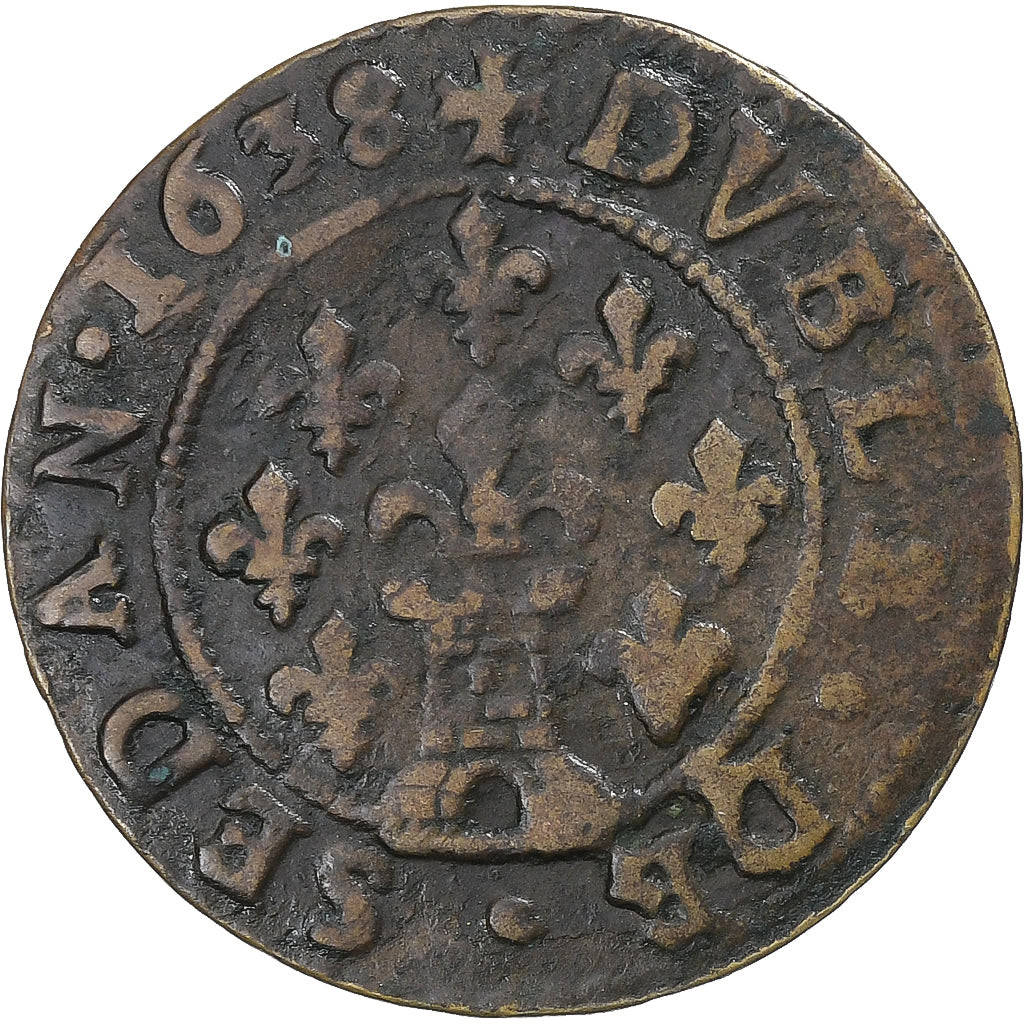 France, Ardennes, Fréd-Maurice de La Tour, Double De Sedan, 1638, Sedan