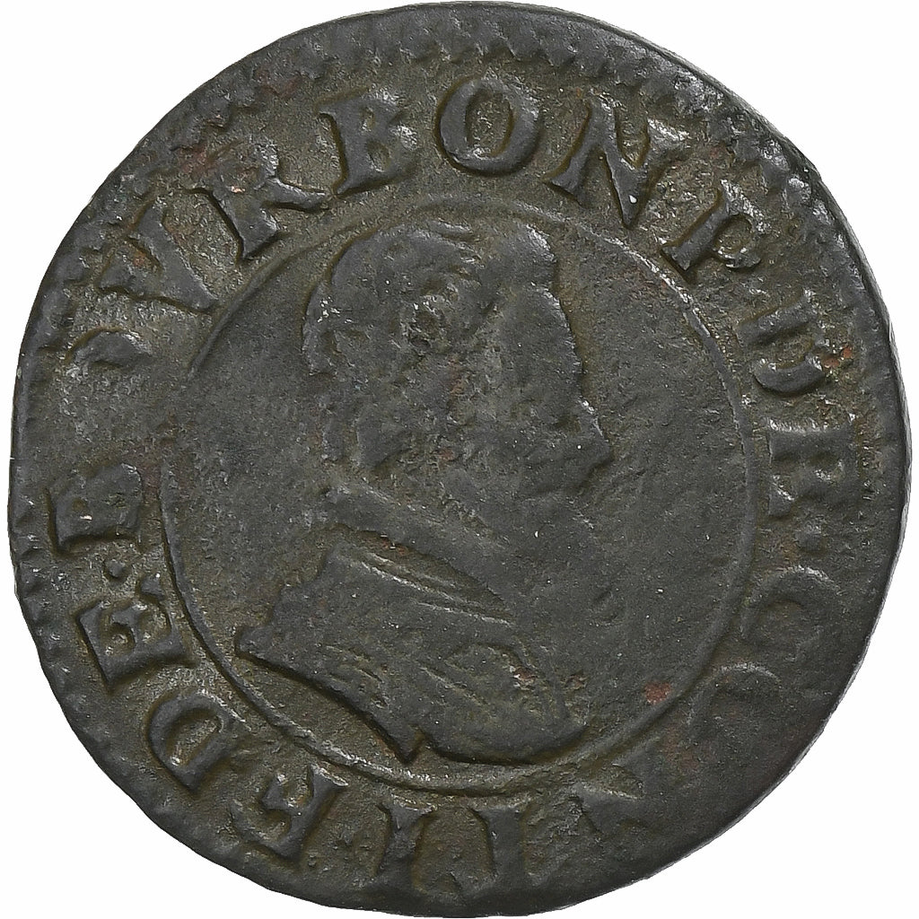 Frankrijk, CHÂTEAU-REGNAULT, François de Bourbon, Double Tournois, Koper, FR+