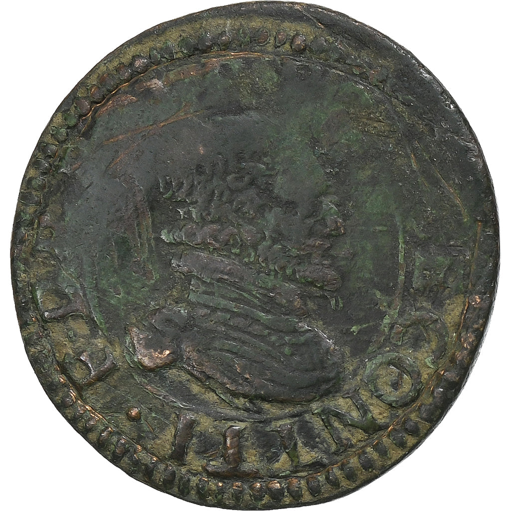 Frankrijk, CHÂTEAU-REGNAULT, François de Bourbon, Double Tournois, Koper, ZG+