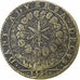 France, Token, Chambre des Comptes du Roi, Henri Delatour, 1595, Brass