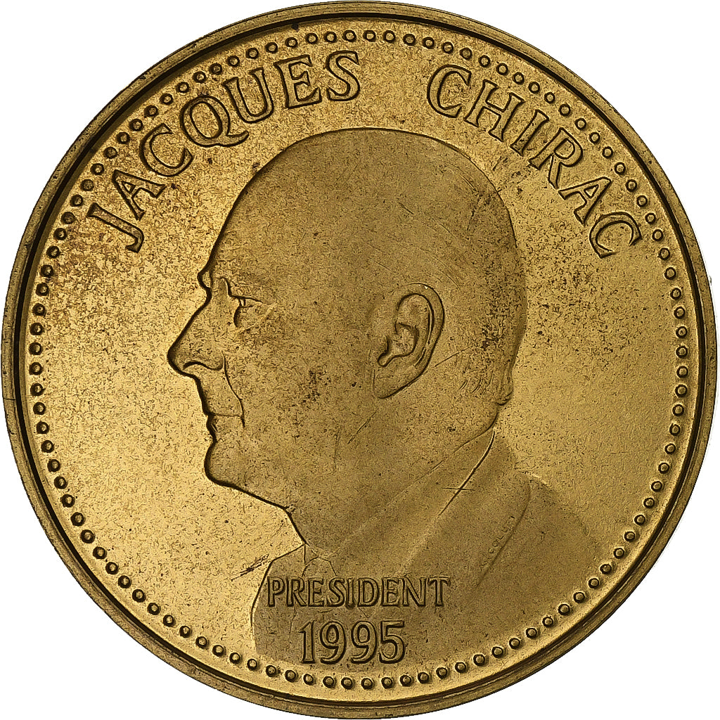 France, Médaille, Jacques Chirac, Elections Présidentielles, 1995, Gilt