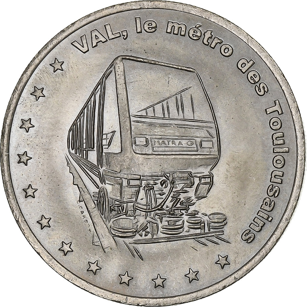 Frankreich, 2 Euro, Euro des villes, Toulouse, 1998, UNZ