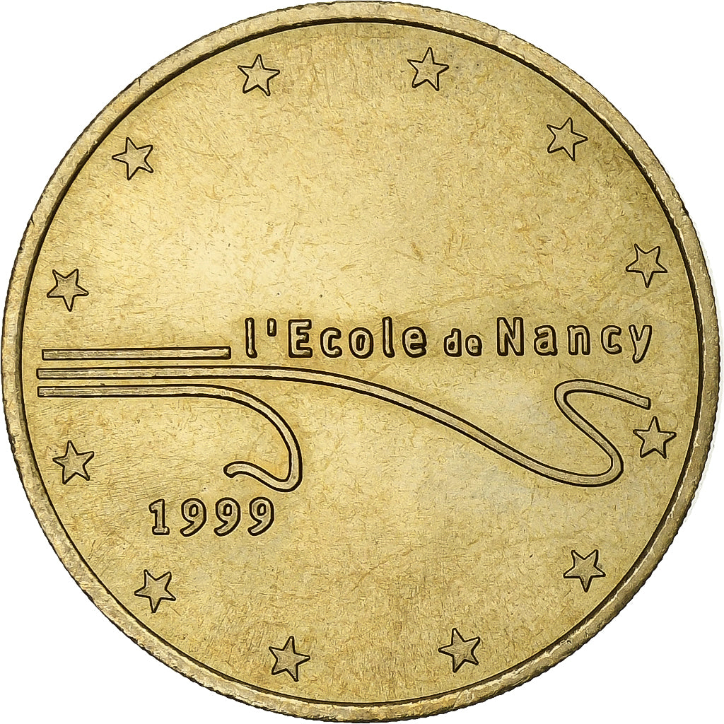 França, Euro, Euro des villes, NANCY, 1997, N/D, AU(55-58)