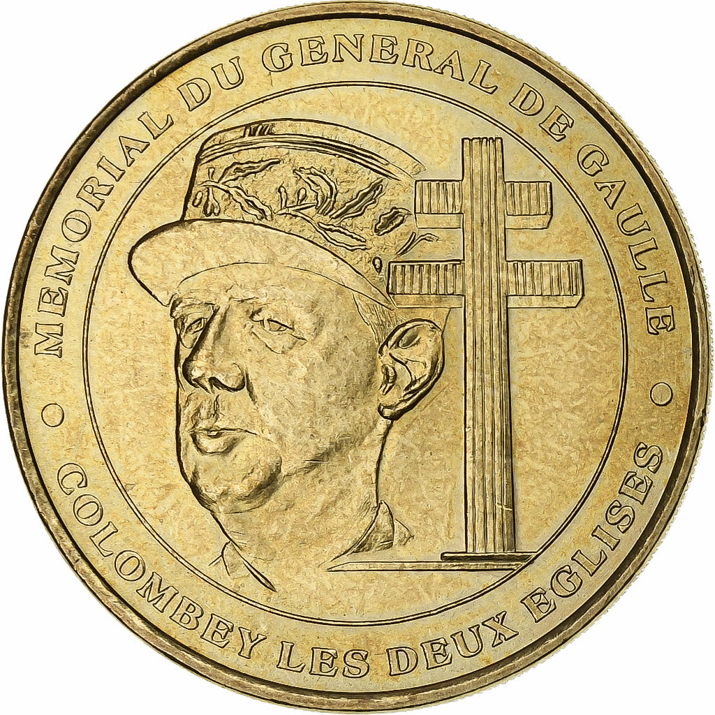 Frankrijk, Token, Mémorial du Général de Gaulle, 2000, Copper-nickel