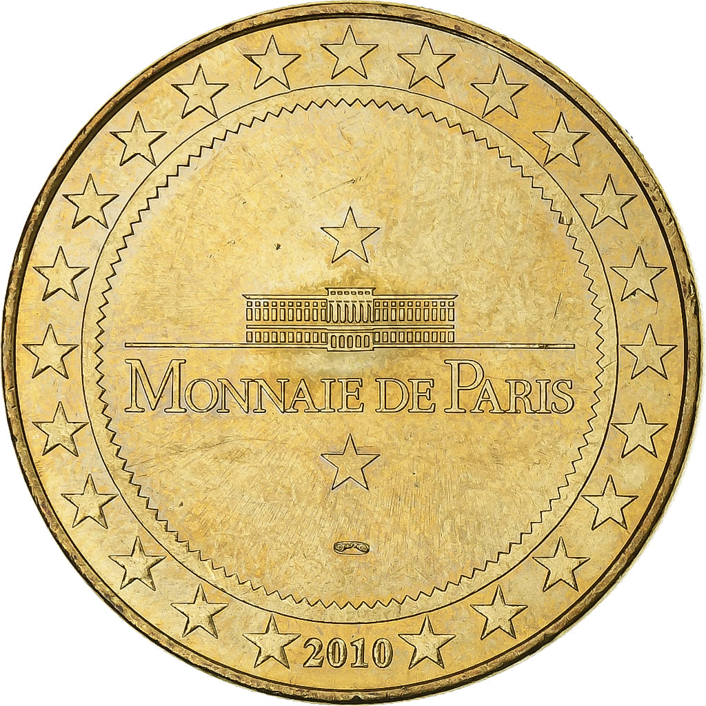 France, Token, Saint-Amand-Les-Eaux - Louise de Bettignies, 2010, Copper-nickel