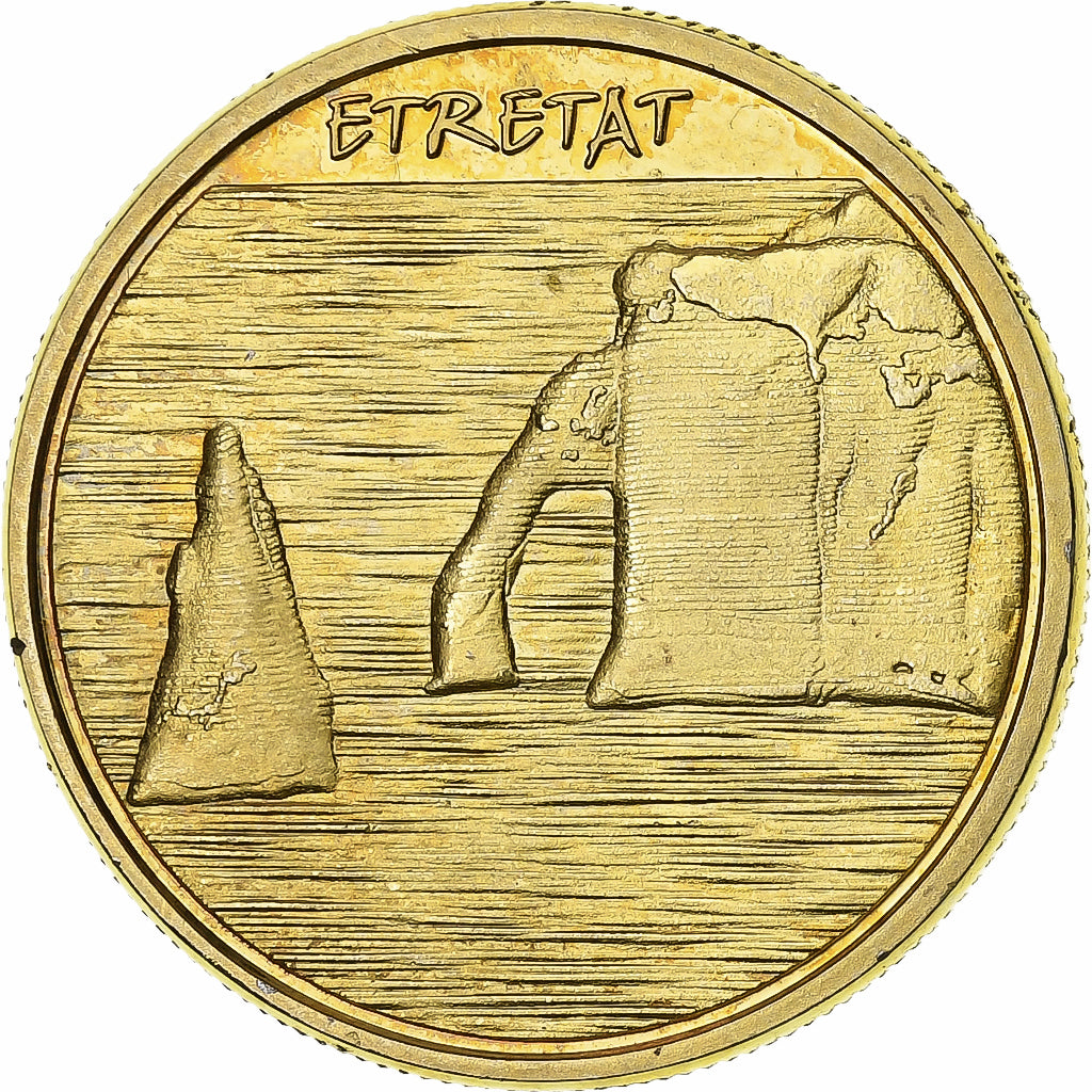 France, Jeton, Etretat -  Les Falaises, Cupro-nickel Aluminium, SUP, Souvenirs