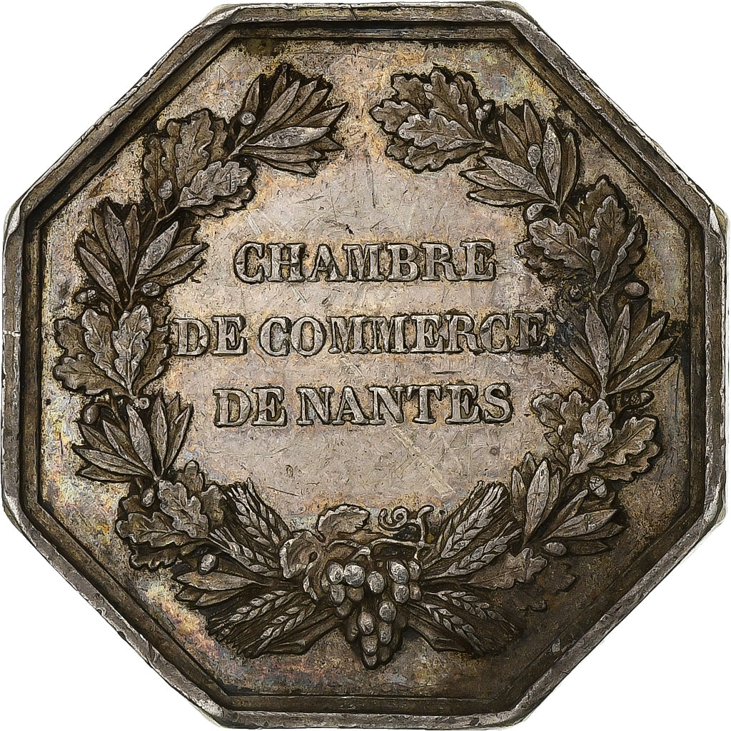 Frankreich, betaalpenning, Chambre de Commerce de Nantes, Silber, SS+