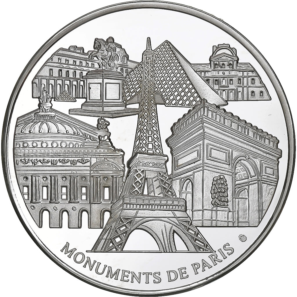 France, Médaille, Louis XIV, Château de Versailles, 2001, Cuivre plaqué