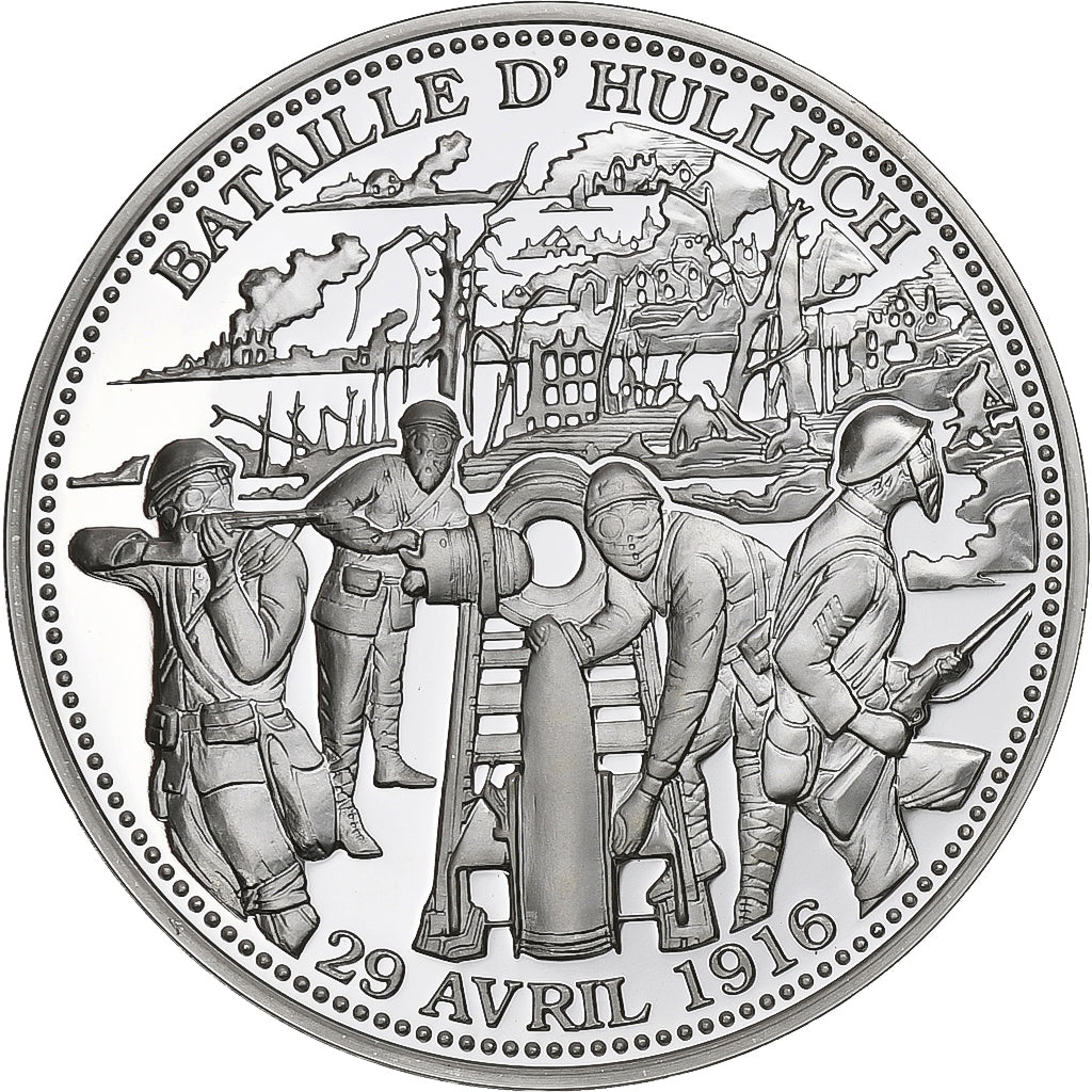Frankreich, Medaille, Bataille d'Hulluch, Silber, STGL