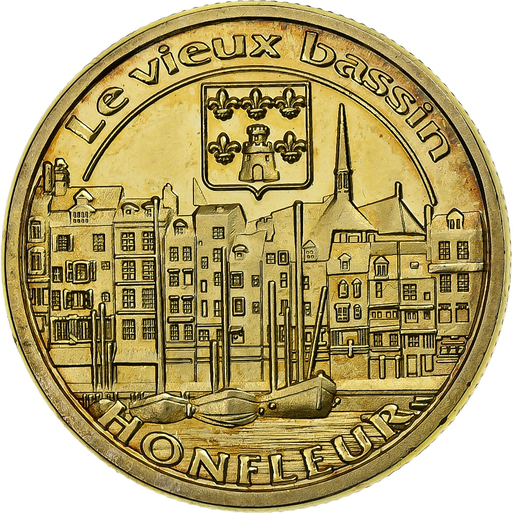 Francia, ficha, Honfleur - Le vieux bassin, Rame-nichel, Souvenirs et