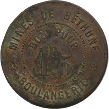 Frankreich, Mines de Béthune, Bon pour 1,5 KG de Pain, S, Messing, Elie:15.1