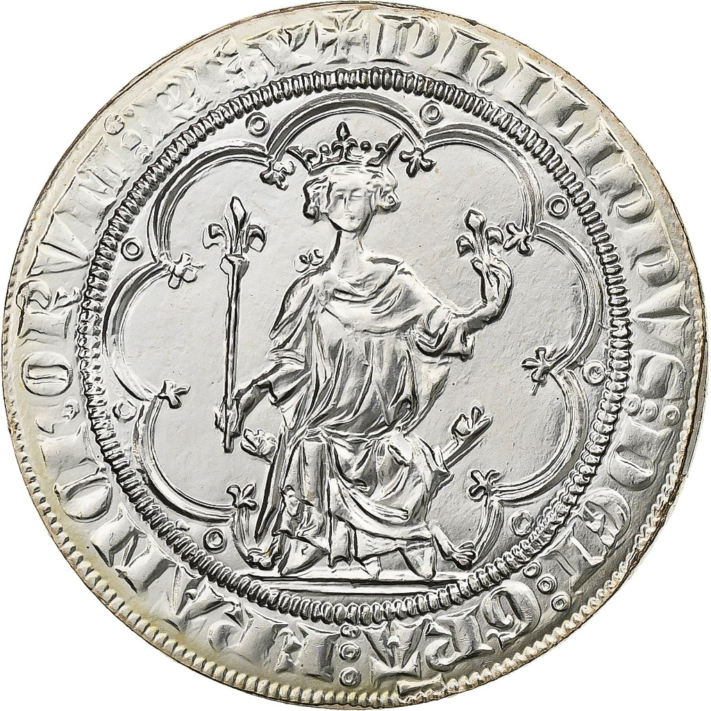 France, 10 Euro, Pièces d'Histoire, Les Templiers, 2019, Silver, MS(65-70)