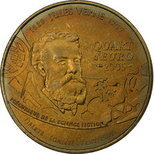 France, 1/4 Euro, BU, 2005, Paris, Bronze-Aluminium, FDC, Gadoury:EU157, KM:1402