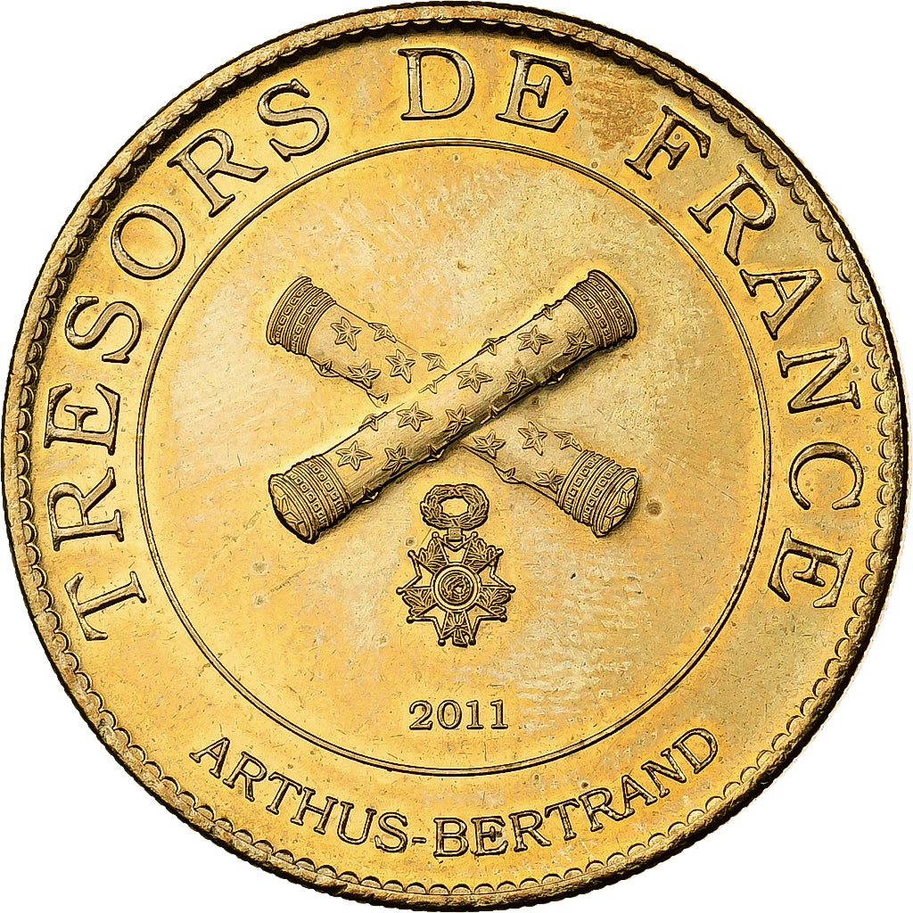 França, Token, Caen - Mémorial n°2, 2011, Cuproníquel Alumínio, Arthus