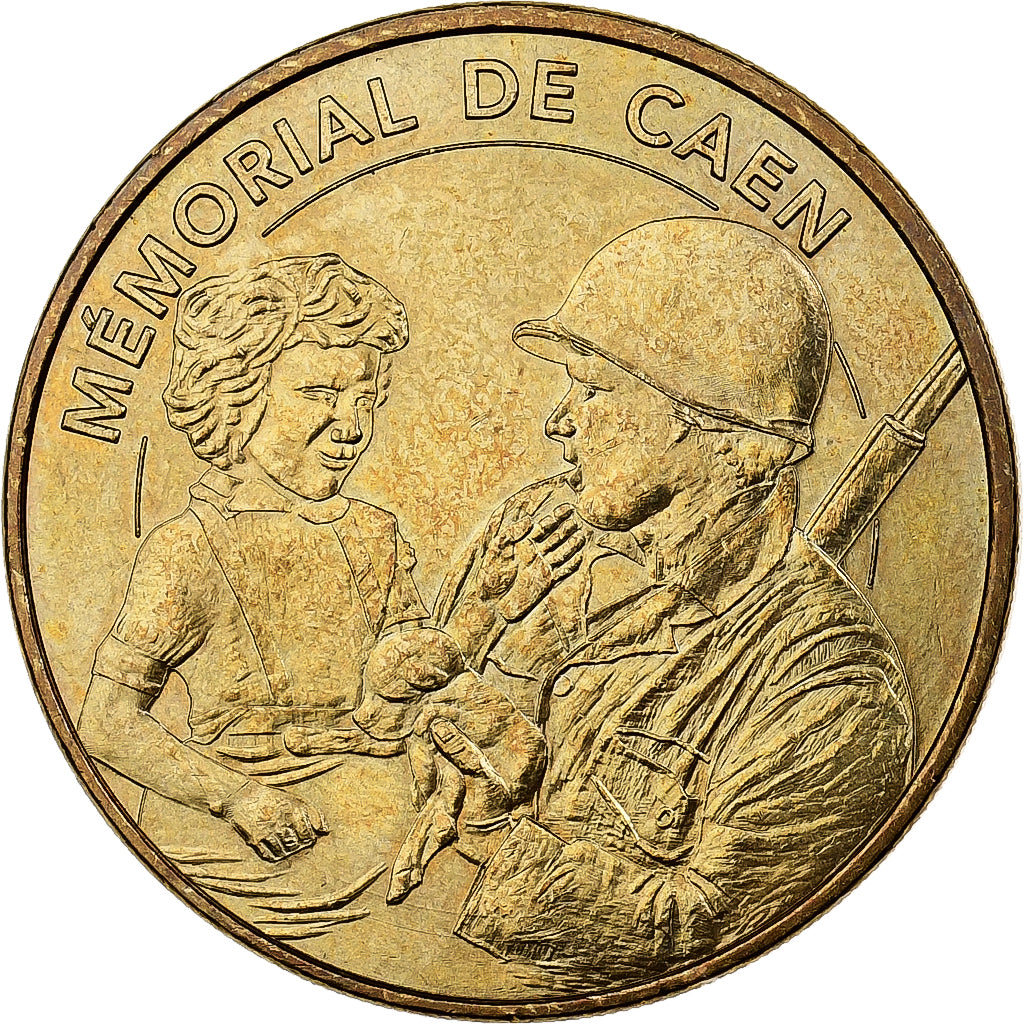 França, Token, Caen - Mémorial n°4, 2010, Cuproníquel Alumínio, MDP