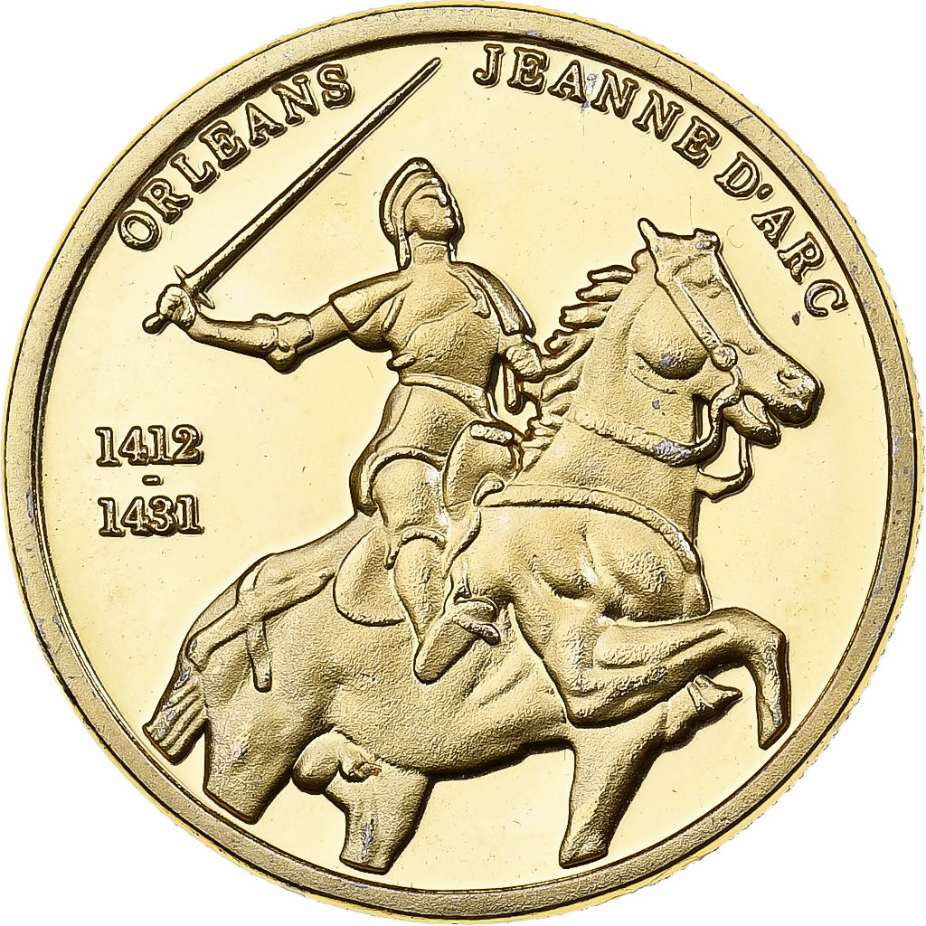 Francia, ficha, Jeanne d'Arc, Orléans, Rame-nichel, Souvenirs et Patrimoine