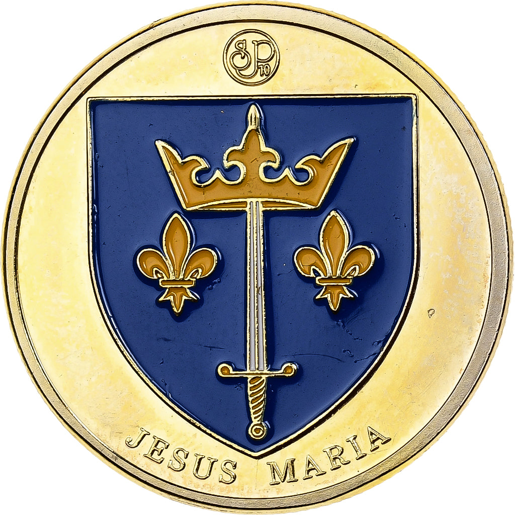 Francia, ficha, Rouen - Jeanne d'Arc, Rame-nichel, Souvenirs et Patrimoine, SPL-