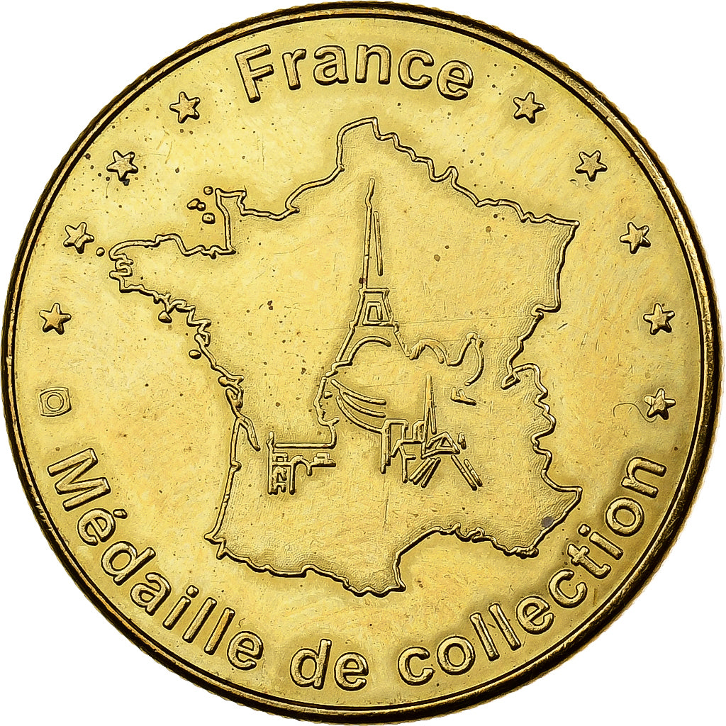 France, Token, 14/ Honfleur, Copper-nickel Aluminium, AU(55-58)