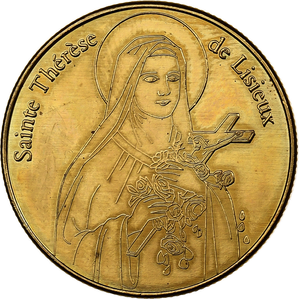 France, Jeton, Lisieux - Basilique Sainte Thérèse de Lisieux, Cupro-nickel