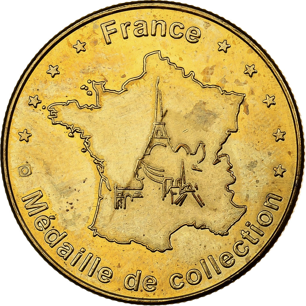 França, Token, Sarlat, Périgord Noir, Cobre-Níquel-Alumínio, Souvenirs et