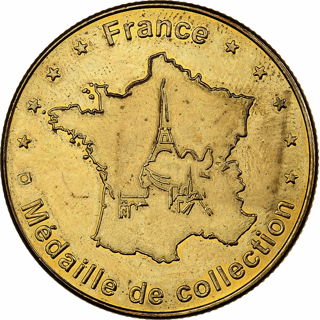 França, Token, Le Cloître de la Psalette, Tours, Cobre-Níquel-Alumínio