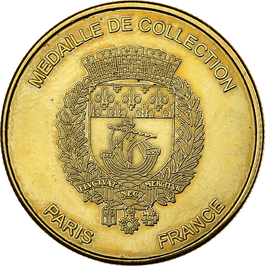 France, Token, La ville de Paris, Copper-Nickel-Aluminum, Souvenirs et