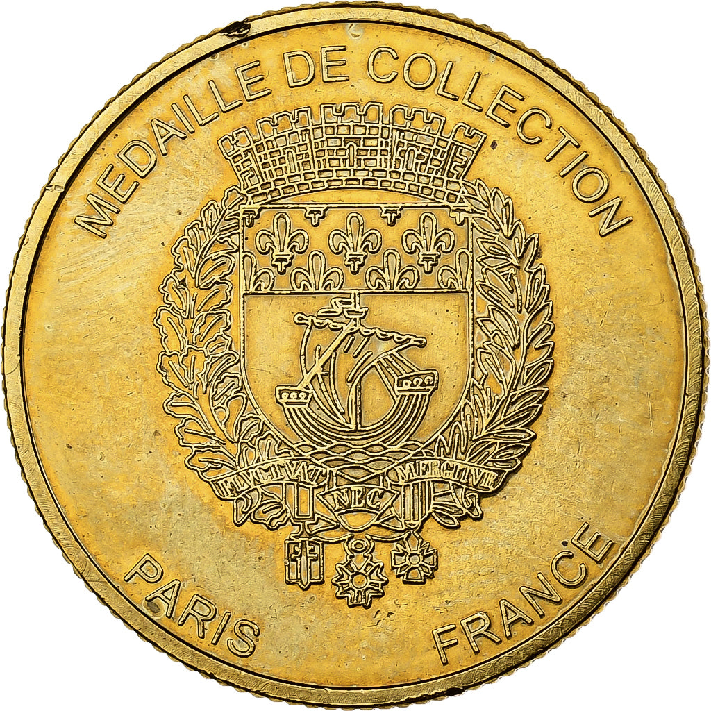 France, Token, La ville de Paris, Copper-Nickel-Aluminum, Souvenirs et