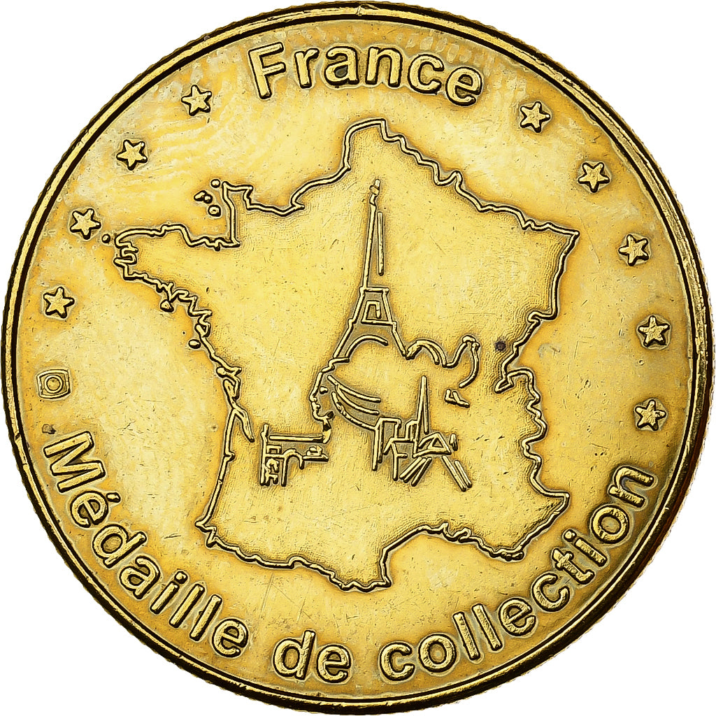 Frankreich, betaalpenning, Ville de Chartres, Copper-Nickel-Aluminum, Souvenirs